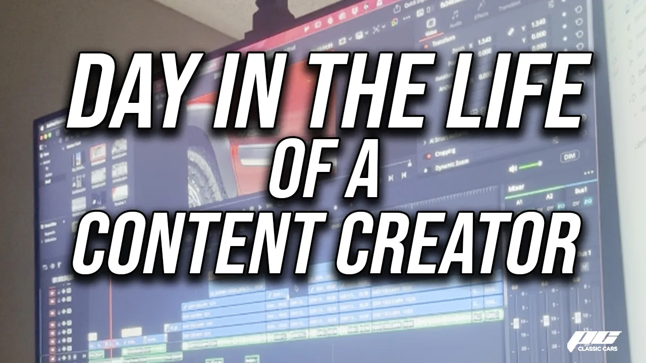 Content Creator's Day  Classic Cars & Epic Test Drives!